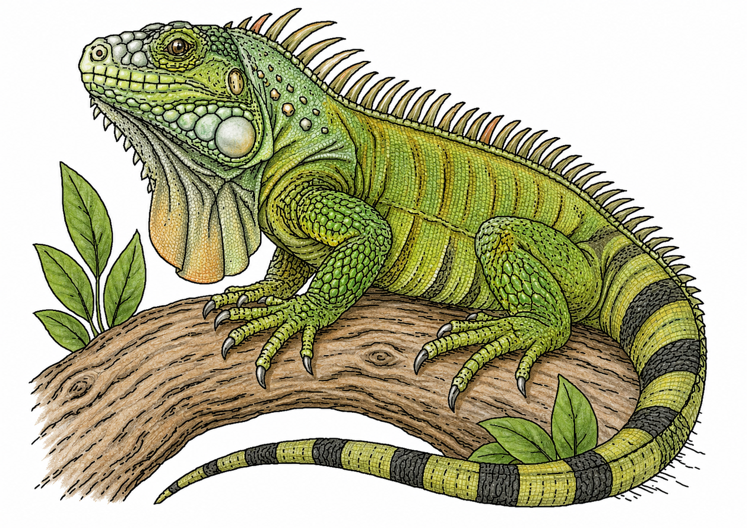 Pobarvana Legvan